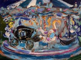 Carousel with Carriage 